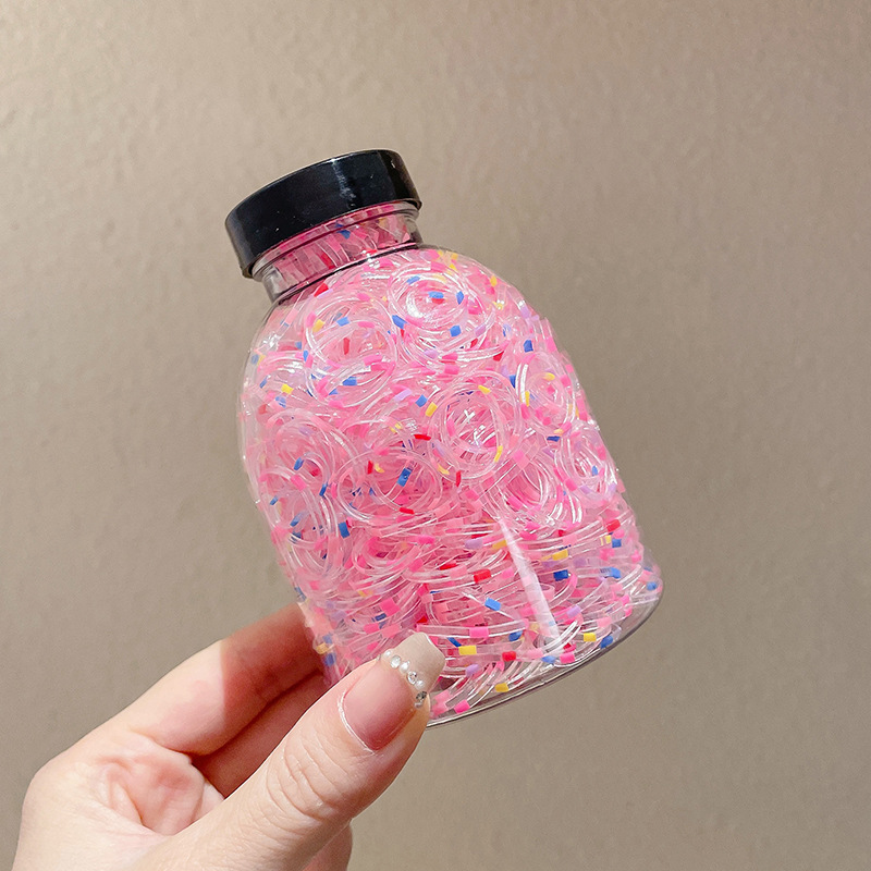 Banda de goma para niños, niñas, bebés, adornos de cabello para niños pequeños, anillo de cabello elástico, banda de goma desechable