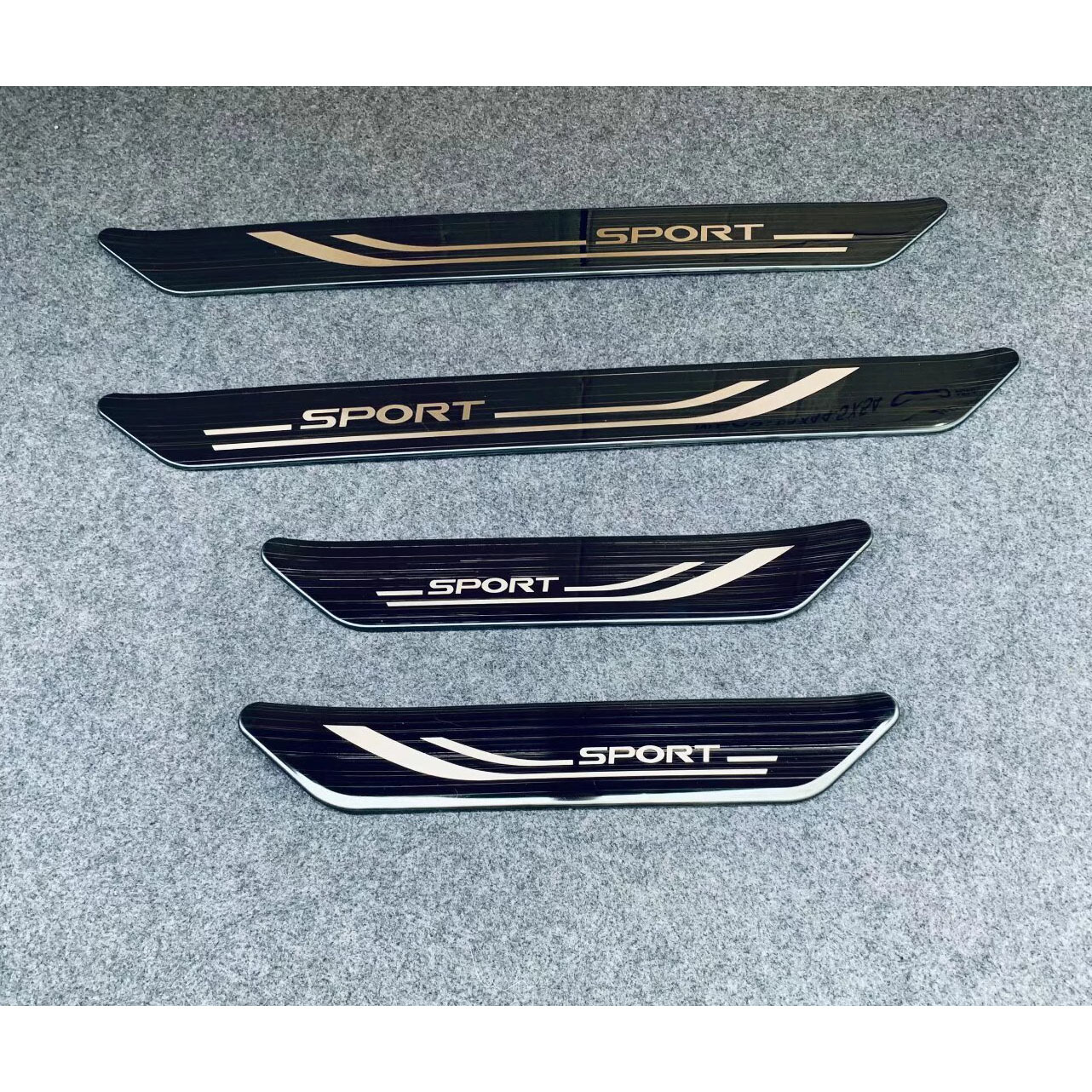 Suitable for 22 Models of Lexus Nx, Interior and Exterior Door Sill Strips, Car Decorative Sequins, Modification Accessories