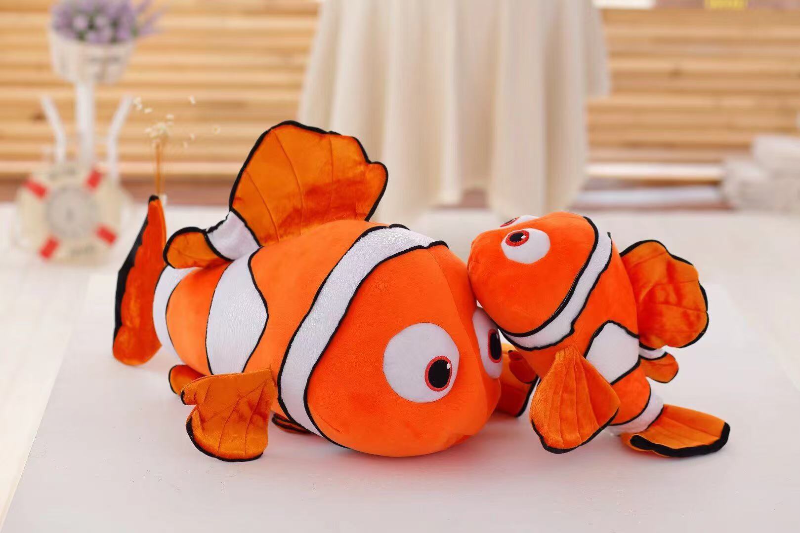 Buscando a Nemo Animal Nemo Pez payaso Muñeca de peluche Almohada Evento para niños Regalos Decoración Decoración