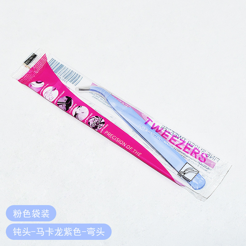 무딘 머리 마카롱 퍼플 팔꿈치 (로즈 레드 백)