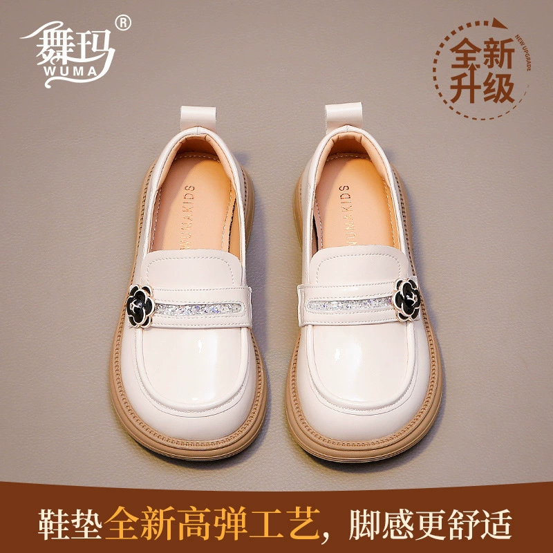 WUMA Footwear — детские туфли принцессы на осень, кожаные, натуральная кожа, элегантные и удобные