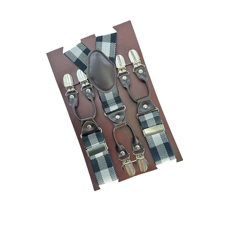 Plaid: blanco y negro