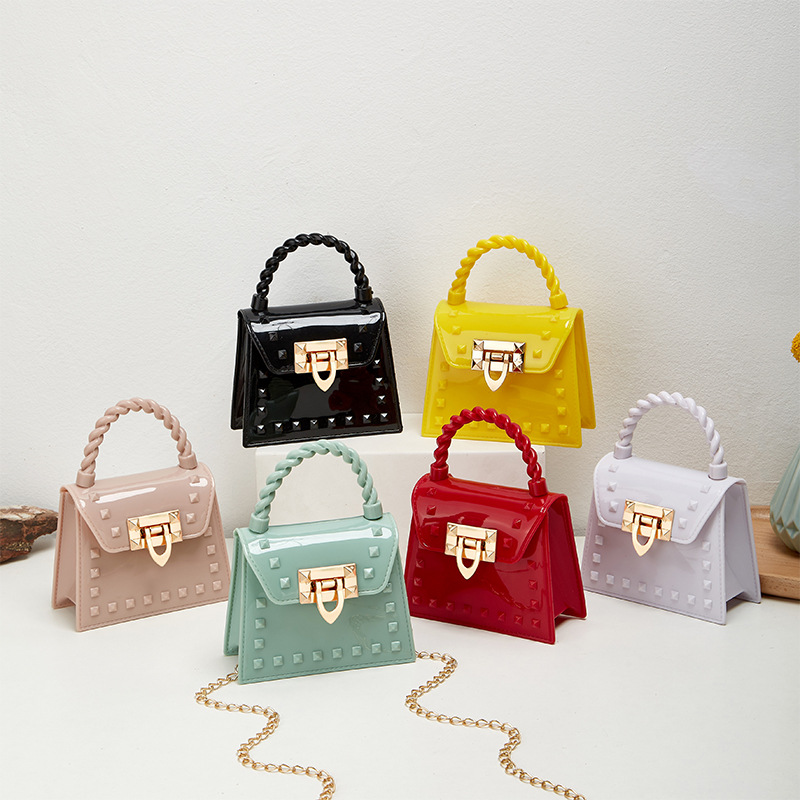 Women's Mini Spring&summer Pvc Cute Handbag display picture 6