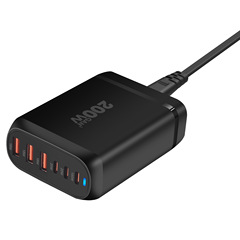 200W窒化ガリウムPD充電器120W多機能急速充電3A3 Cデスクトップ充電器160Wマルチポート4C2Aアダプター