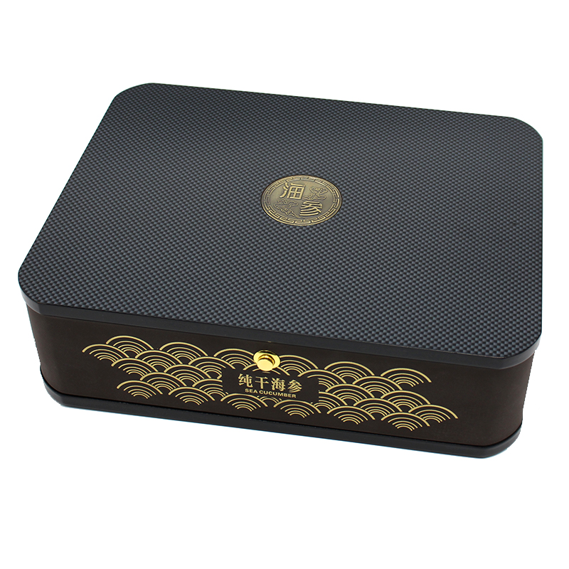 Caja de regalo de pepinos de mar Caja de embalaje de pepinos de mar 1 jin caja de madera seca de pepinos de mar Caja de regalo de pepinos de mar
