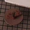 Delicious chocolate-cheese