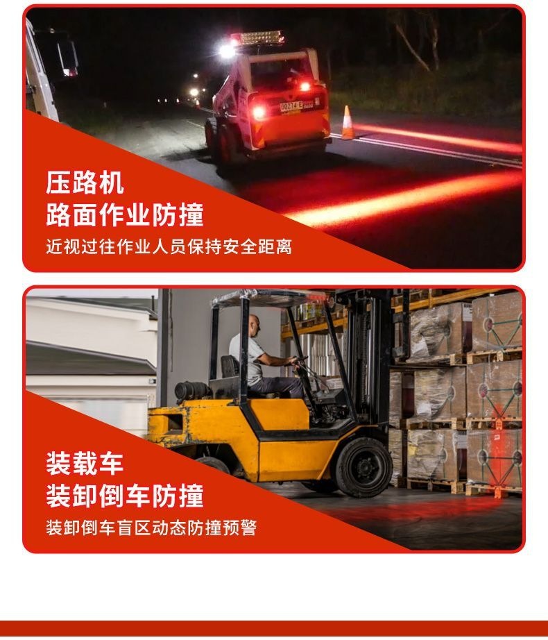 Truck right blind spot radar, millimeter wave radar, reversing radar, no-drill blind spot alarm, easy to install