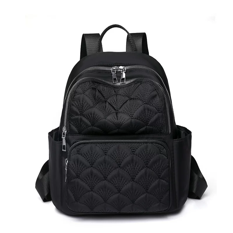 Capacious travel backpack shoulder bag, lightweight, western style, multi-pocket