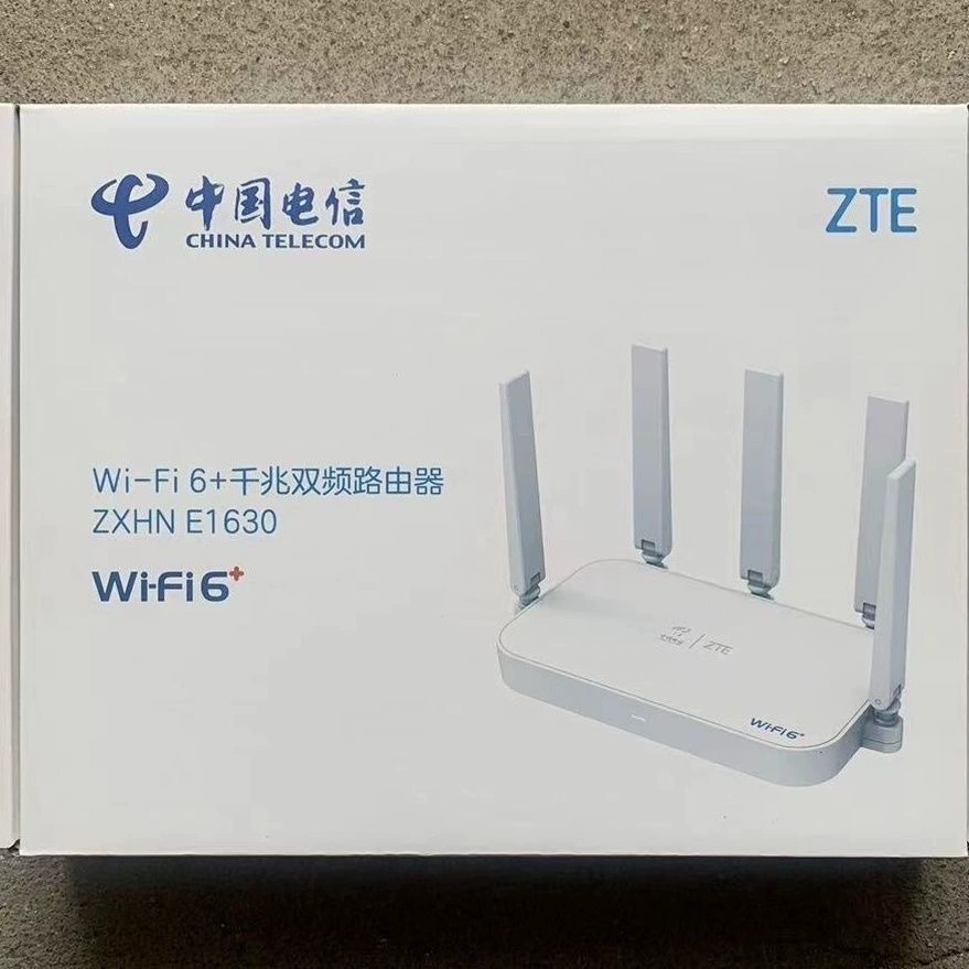 ZTE e1630 Xiaoying дворецкий выпуск wifi6 маршрутизатор 3000 мегабайт полный гигабитный порт высокоскоростной 5g