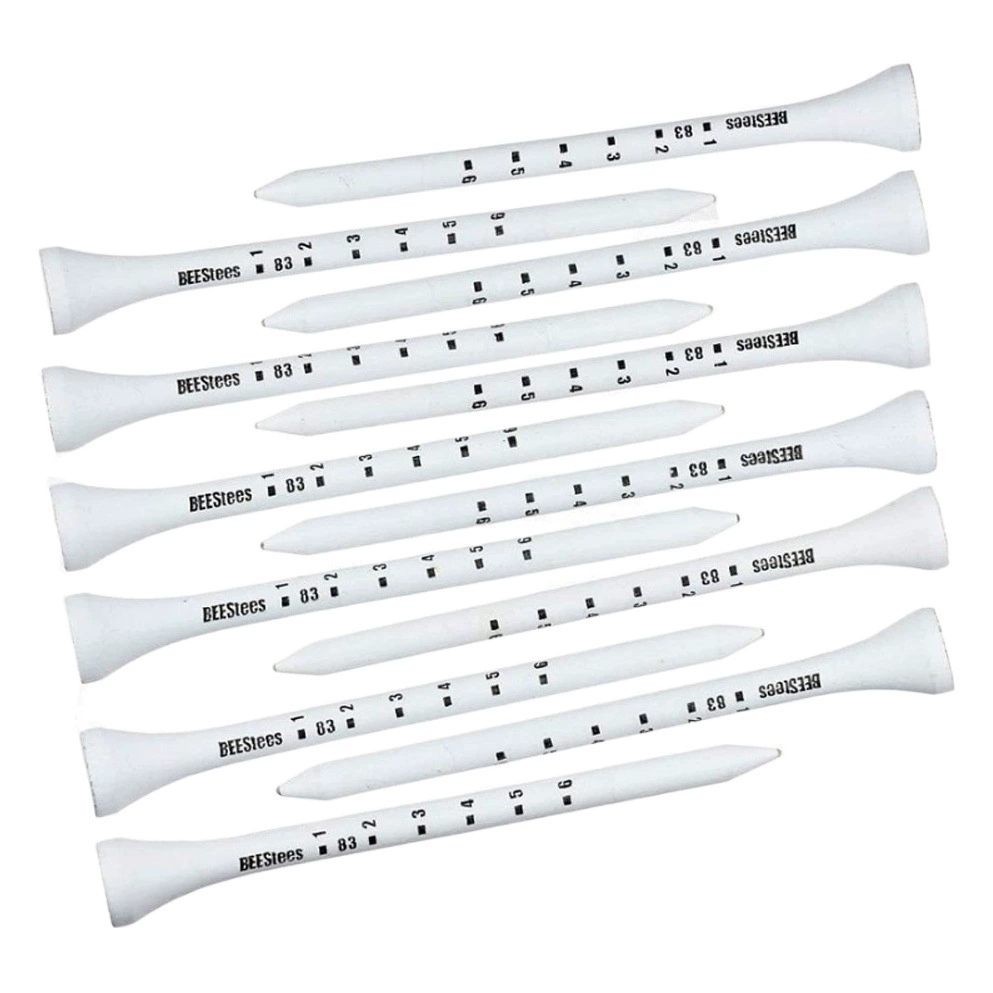 Мяч для гольфа ногтей оригинальные деревянные весы мяч тройник Гольф тройник печать цифровой масштаб мяч держатель оптом