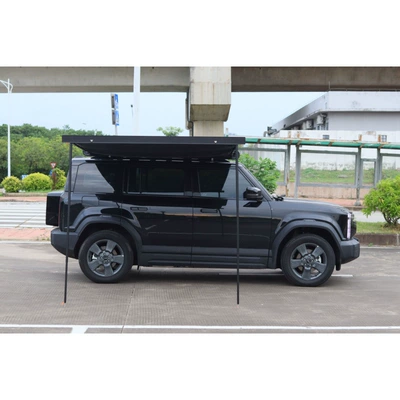 Box, Luggage Frame, Aluminum Alloy, Roof rack - 2-25m-aluminum-shell-side-tent-bracket