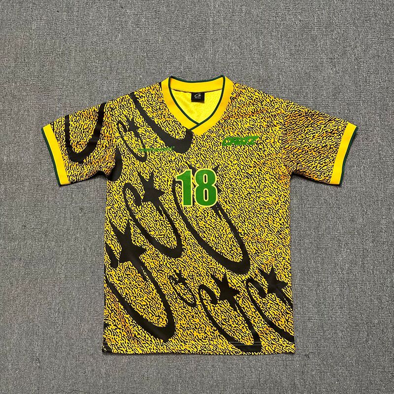 Cross-border 3D Printing Amazon Jersey Casual V-neck T-shirt Quick-drying Short-sleeved Corteiz Basketball Suit Letter Printing Cross-border 3D Printing Amazon Jersey Casual V-neck T-shirt Quick-drying Short-sleeved Corteiz Basketball Suit Letter Printing