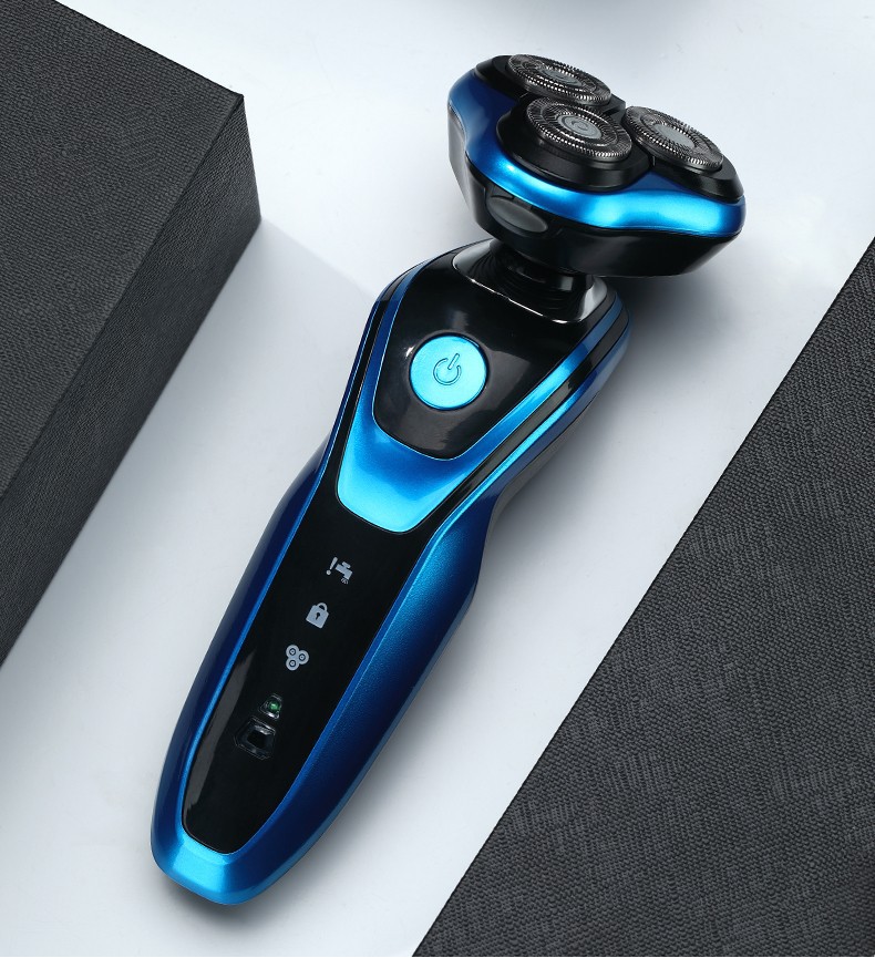 Dual Tech Electric Shaver For Men Multifunctional 3-in-1 Fully Washable Home Use_voghion.com
