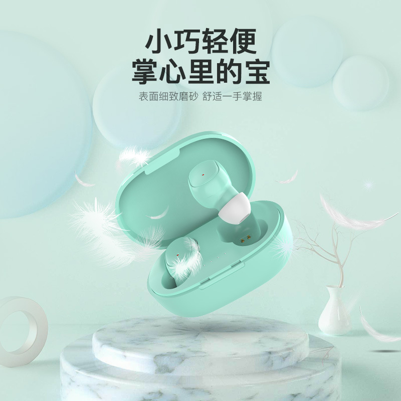 Cross-border A6S auriculares Bluetooth auriculares deportes corriendo auriculares estéreo inalámbrico negro