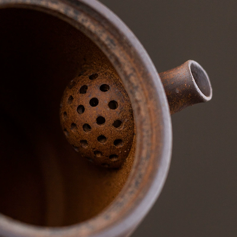 几欢 Natural ore handmade, teapot, ceramics, ceramic tea