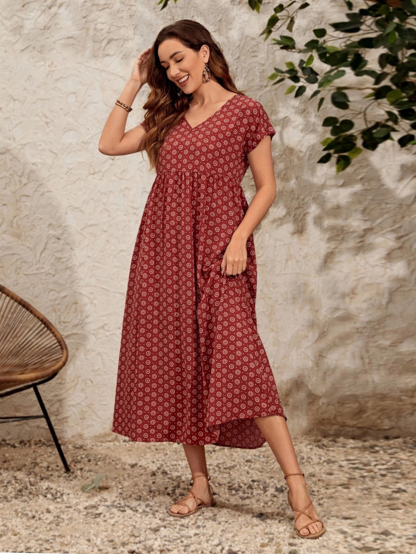 Floral Dress Image 2