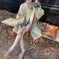 风衣女小个子2025新款春秋季英伦风休闲时尚高级感韩系爆款外套