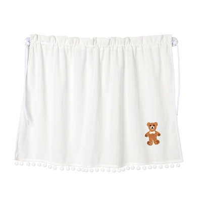 car curtain car fresh: Car curtains - waffle-curtain-a-bow-bear