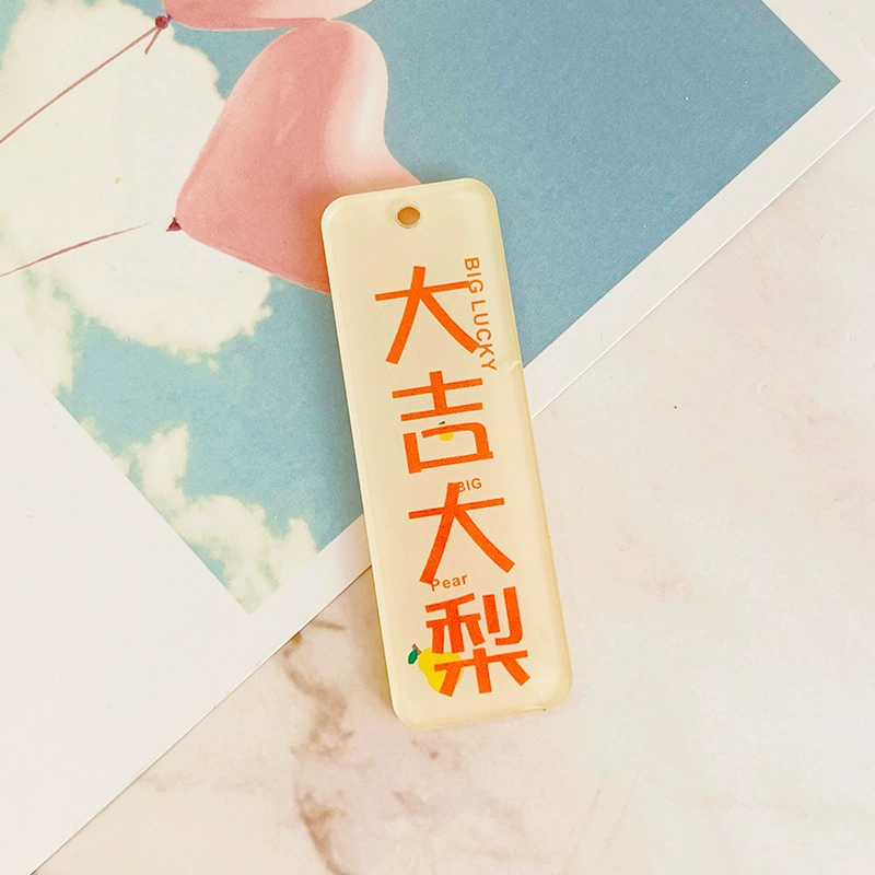 Double-sided acrylic accessories, bag decoration, car keys, accessory
