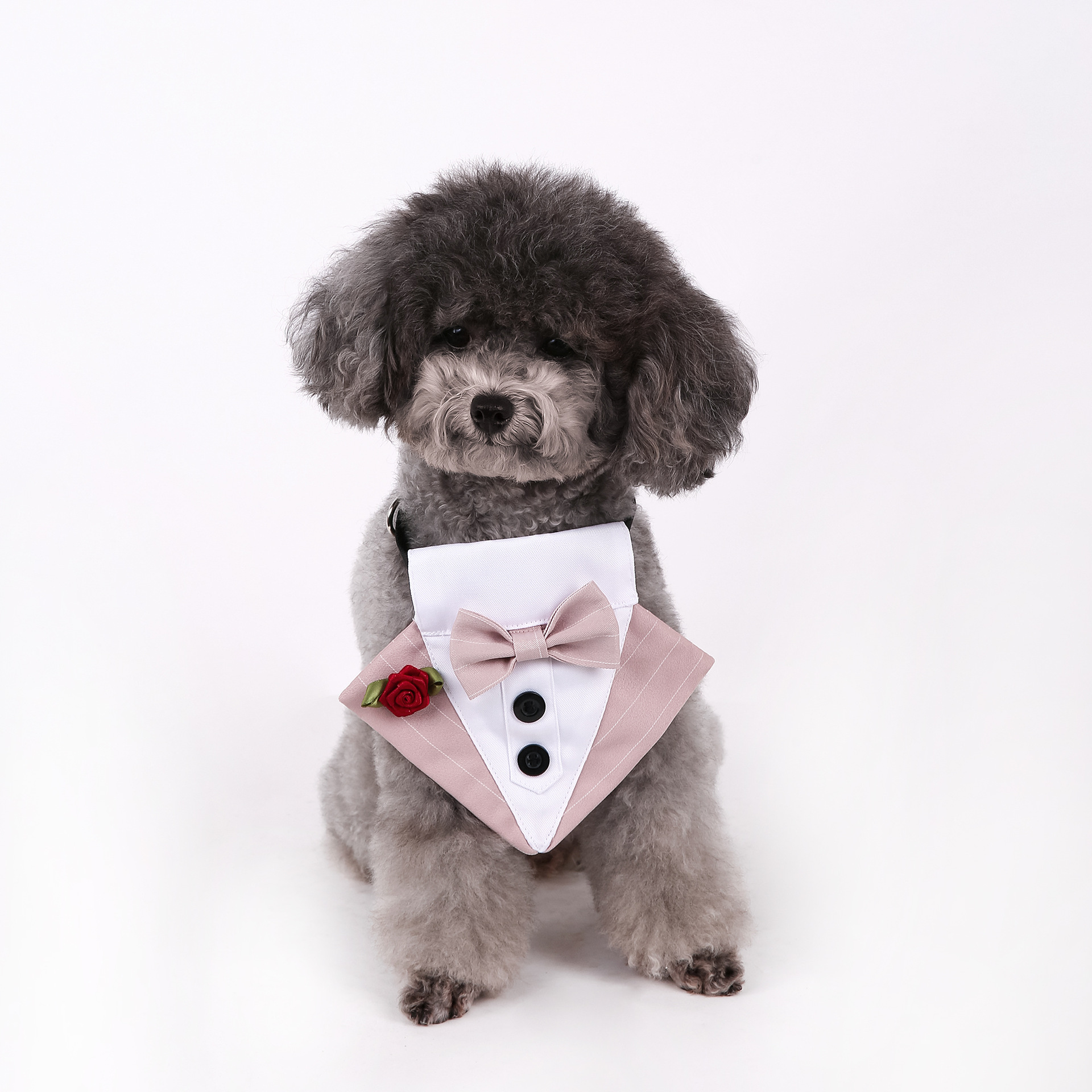 Navidad Año Nuevo transfronterizo nuevo estilo británico trajes de boda toallas de boda toallas de triángulo bufandas para mascotas