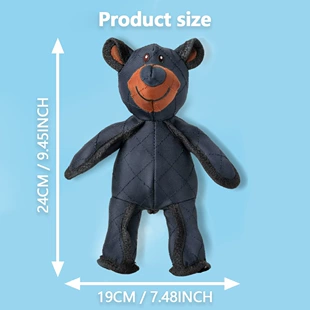 Игрушка для собак Mighty Bear из оксфорда с пищалкой устойчива к укусам