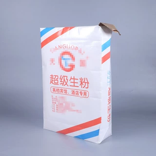 生粉包装袋定制阀口袋三层纸四层纸25公斤10尺寸粉料包装牛皮纸