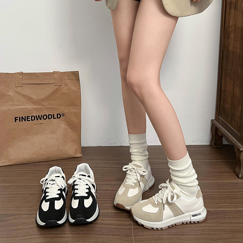 Sports Forrest Gump Shoes 2025 New Thick-Soled Versatile Lightweight Women's Shoes Running Shoes Autumn Dad Shoes Student Sneakers