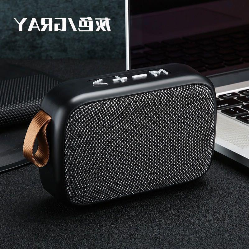 G 2布芸bluetoothスピーカー屋外ポータブル無線ハンズフリーサブウーファー付きtf bluetoothオーディオ *|undefined