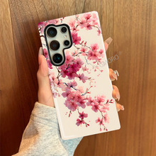 潮流女款时尚梅花适用三星S25Ultra手机壳S24二合一菲林S23高颜值