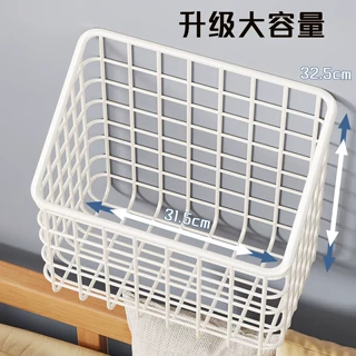 墙上置物架宿舍好物学生寝室床上床头免打孔挂篮墙面壁挂收纳神器