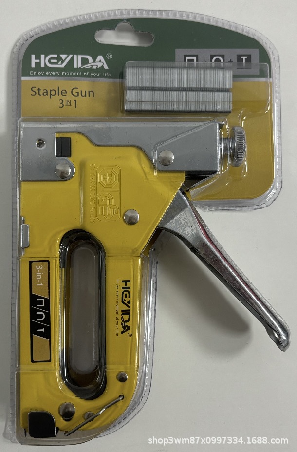 Pistola de Clavos Manual Tres en Uno para Carpintería del Hogar