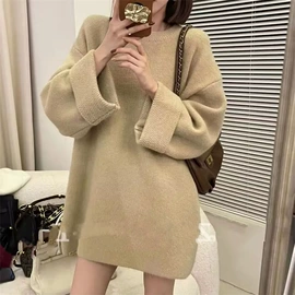 女式针织衫;毛衣;连衣裙