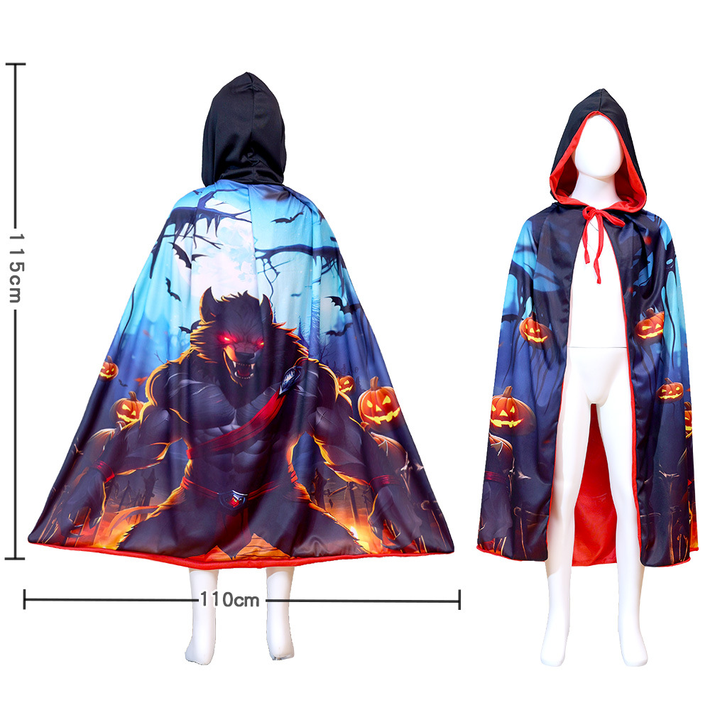 다크 나이트 늑대인간 망토-소형