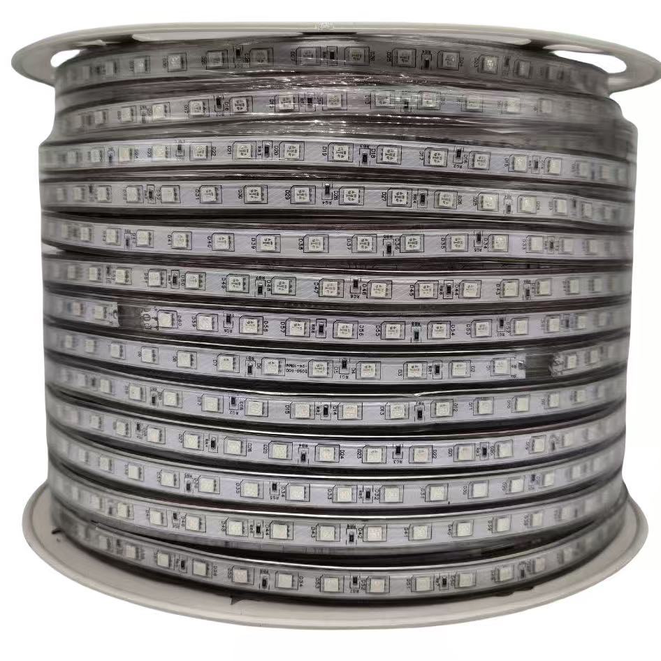 LED colorido RGB 110v - 220v sala de estar techo letrero publicitario a prueba de agua control remoto de cambio de color barra de luz resaltada