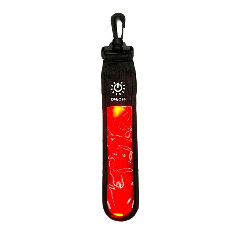 LED発光ランドセルライトストリップ屋外登山反射ペンダントUSB充電ナイトランニングとサイクリングLEDバックパックライトペンダント|undefined