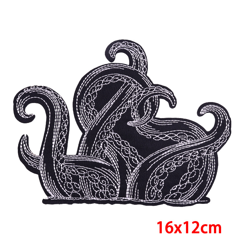 7g Weight Clothing Sticker Patches Classification 1 Piece Quantity Embroidery thread Material Letter, Poker, Heart Shape Pattern Punk, Simple Style Style 1 Piece Punk Simple Style Letter Poker Heart Shape Embroidery Thread Clothing Sticker Patches 1