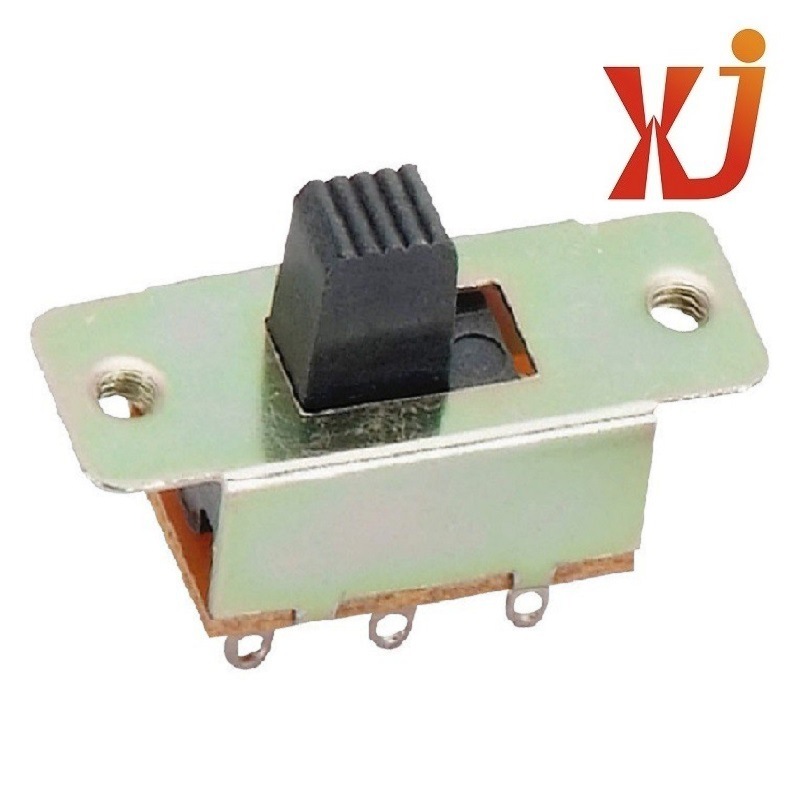 正拨拨码开关两档  两档三脚拨动开关  立式2位滑动开关批发