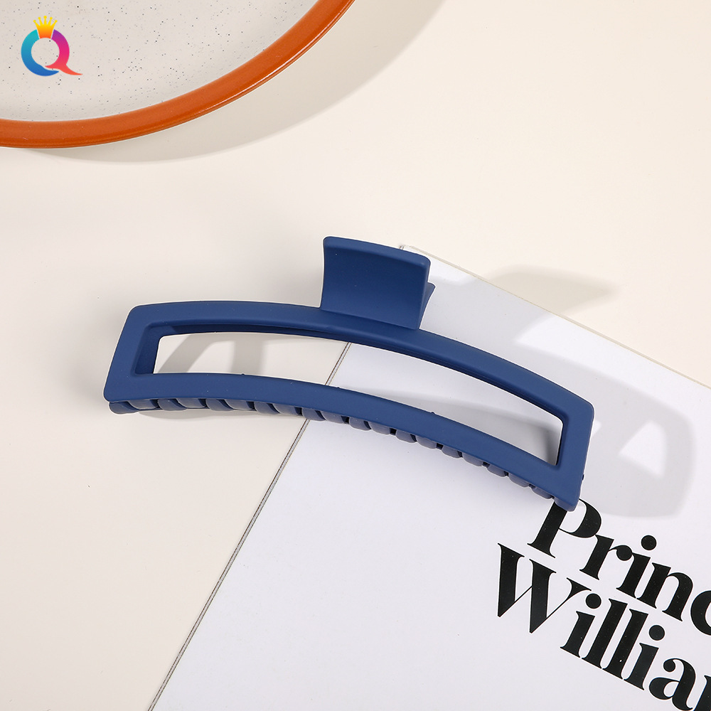 Oversized Shark Hair Claw Clip, Korean Morandi Style Hair Accessory_voghion.com