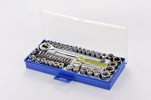 Factory direct 50-piece hardware work combination set socket Rod ratchet wrench auto repair tools