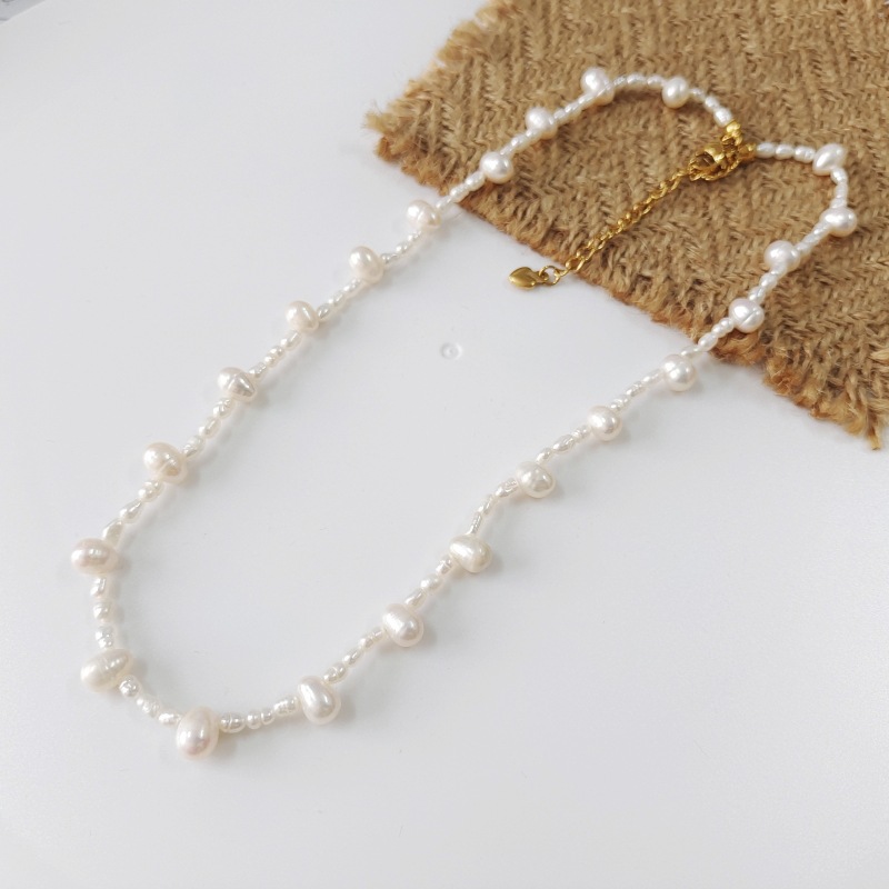 1 Piece Fashion Geometric Freshwater Pearl Necklace display picture 2