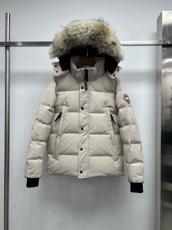 High-quality Wyndham 29-style oversized down parka with large pockets, designed for both men and women, offering extra warmth and comfort