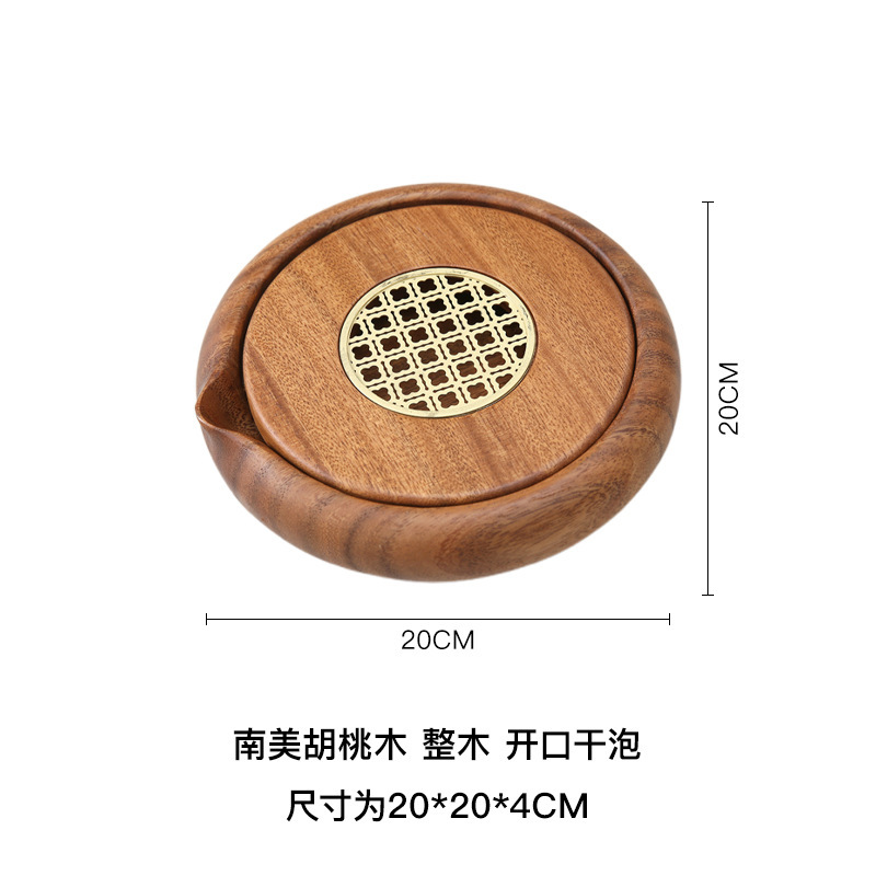 ライトラグジュアリースタイルのクルミの小さな木製ボート型ダブルコンパートメントボウル無垢材コンパートメントホームスナックプレートフルーツプレートスナックプレート|undefined