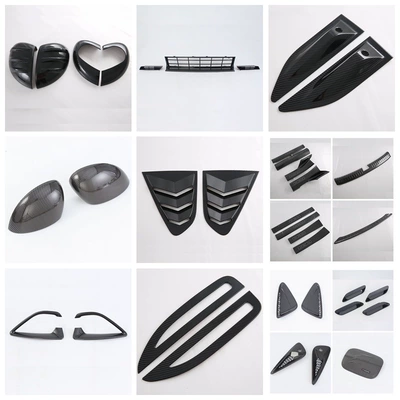 Suitable for 24 Xiaomi Su7 Cover Stickers, Rear Window Blinds, Door Handles, Reflective Rearview Mirror, Car Window Mosquito Net