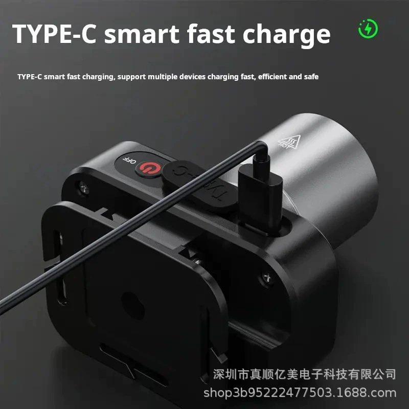 Наружное освещение фонариком сверхяркий трансграничный сильный белый лазер дальний свет интеллектуальный индукционный фокус сильный свет фары