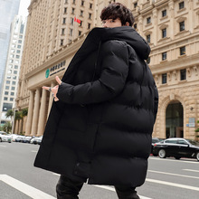 中长棉服男士冬季2025新款加厚棉衣外套青少年冬装棉袄子面包服男