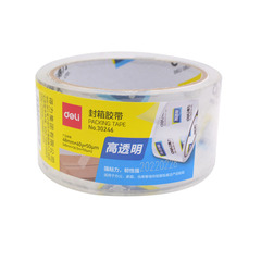 Deli Sealing Tape Packing Tape Large Thick Adhesive Tape Transparent Tape Supermarket Pack
