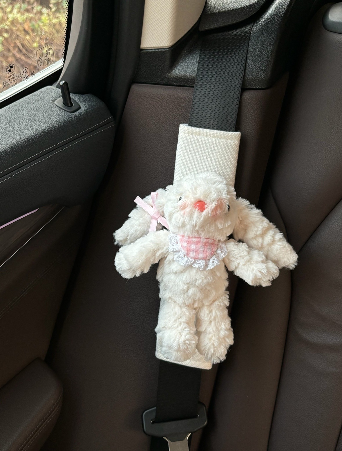 Protector de Hombro para Cinturón de Seguridad de Poliéster, Dibujos Animados, para Auto