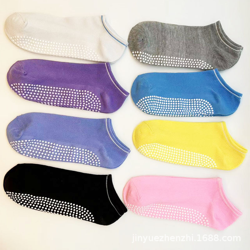 Candy color dispensing boat Socks early education indoor non-slip floor socks dance yoga socks sports socks source manufacturers socks