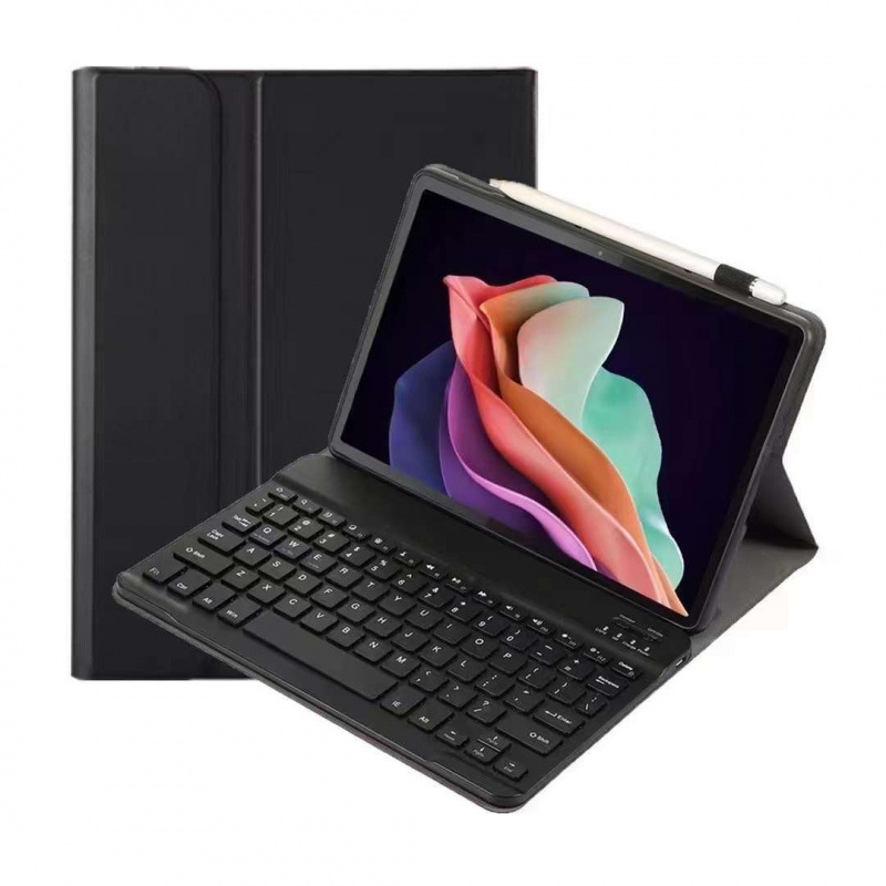 Suitable for Redmi Pad Se 8.7 2024 Protective Case Redmi Pad Se 8.7inch Bluetooth Keyboard Leather Case