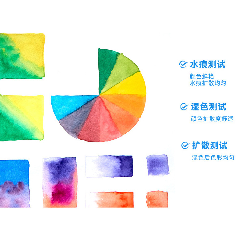 Transfronterizo 50 colores 72 colores 90 colores 100 colores sólido acuarela pintura traje de metal nacarado caja de hierro arte pintura